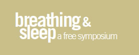 Breathing and Sleep- a free symposium